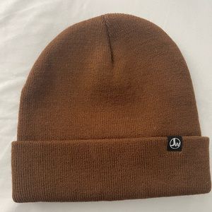 Brown beanie